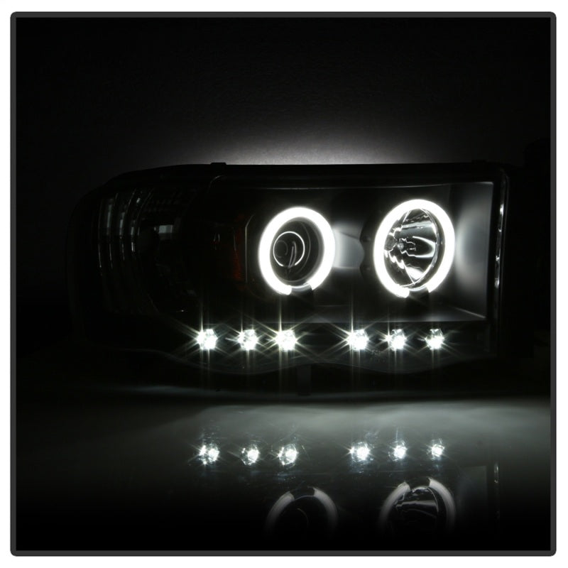 Spyder Dodge Ram 1500 02-05 03-05 Projector Headlights CCFL Halo LED Blk PRO-YD-DR02-CCFL-BK 5009951
