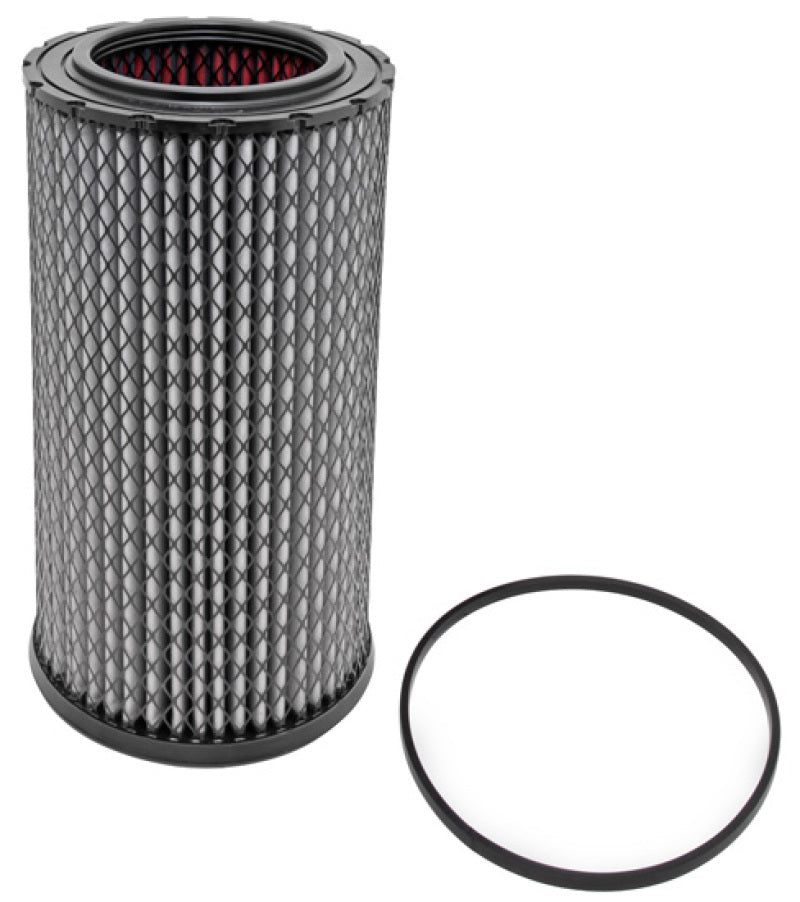K&N Round Radial Seal 11-3/8in OD 6-7/8in ID 23-1/2in H Reverse Replacement Air Filter - HDT 38-2015R