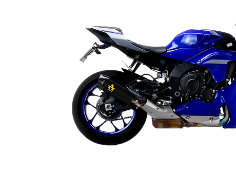 71829akn Arrow Yamaha Yzf R1 15-25  Homologated Aluminium Dark Indy Race Silencer With Carbon End Cap For Original Collectors