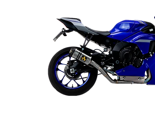 71179HKR Arrow Yamaha Yzf R1 17-26 Titanium Half System Kit With Indy Race Silencer
