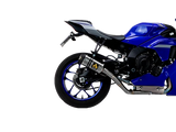71179HKR Arrow Yamaha Yzf R1 17-26 Titanium Half System Kit With Indy Race Silencer
