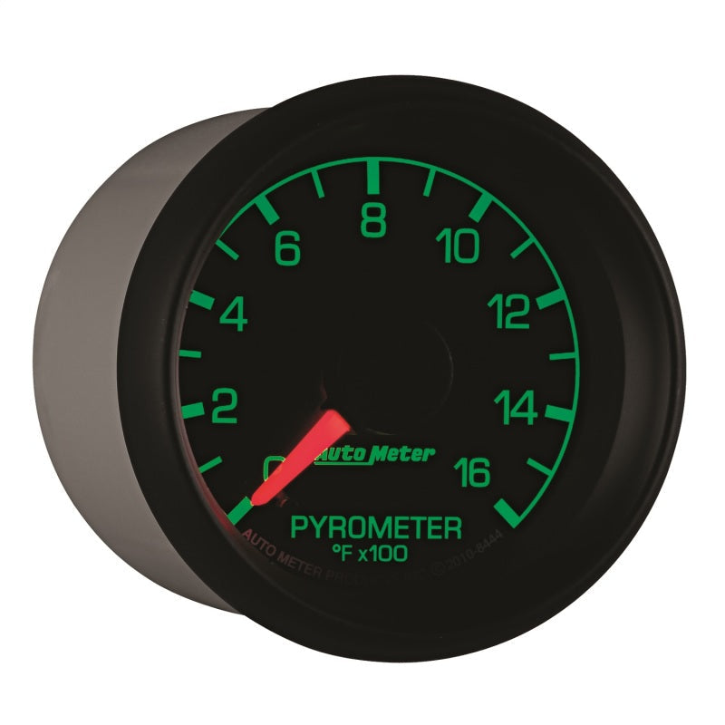 Autometer Factory Match Ford 52.4mm Full Sweep Electronic 0-1600 Deg F EGT/Pyrometer Gauge 8444