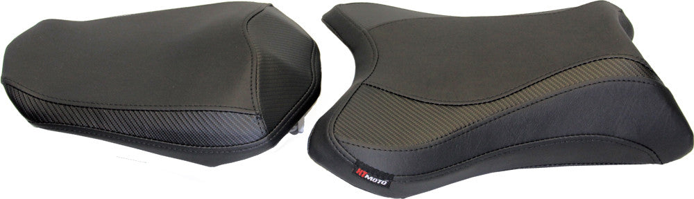HT MOTO Seat Cover Black/Carbon Cbr 929 SB-H08-B