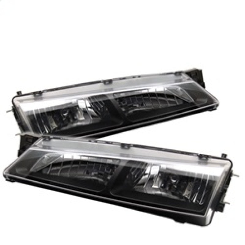 Spyder Nissan 240SX 97-98 Crystal Headlights Black HD-YD-N294-BK 5012616