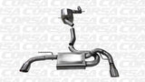 Corsa 10-14 Volkswagen GTI Mk6 Polished Touring 3.0in Cat-Back Dual Exit Polished Pro-Series Tips 14491
