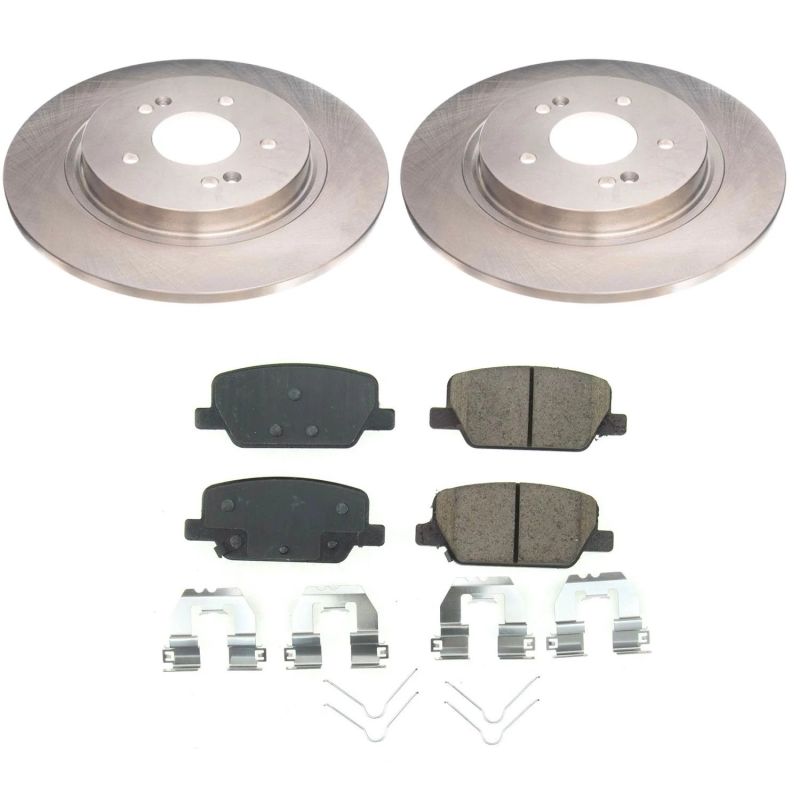 Power Stop 2019 Hyundai Santa Fe Rear Autospecialty Brake Kit KOE8310