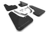 Rally Armor 2024 Subaru Crosstrek Black UR Mud Flap Grey Logo MF106-UR-BLK-GRY