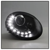 Spyder Volkswagen Beetle 06-10 Projector Headlights DRL LED Black PRO-YD-VB06-DRL-BK 5080929