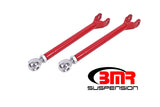 BMR 08-17 Challenger Lower Trailing Arms w/ Single Adj. Rod Ends - Red LTA111R