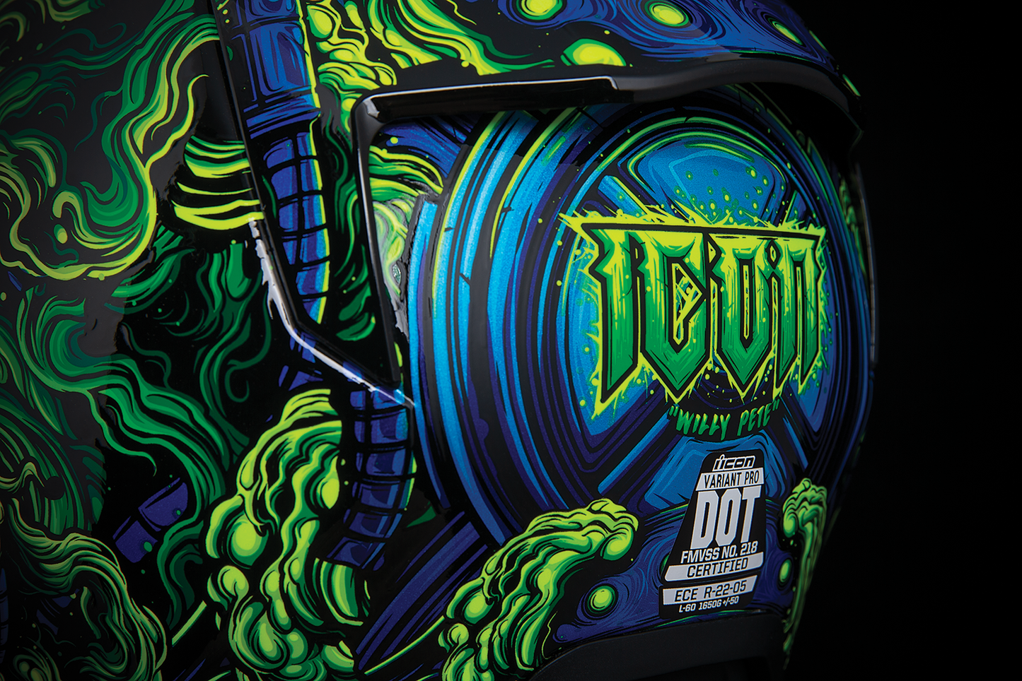 ICON Variant Pro™ Helmet - Willy Pete - Large 0101-13388