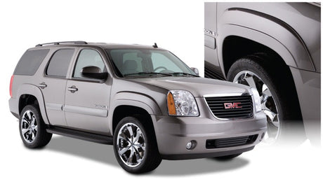 Bushwacker 07-11 GMC Yukon OE Style Flares 4pc Excludes Denali - Black 40922-02