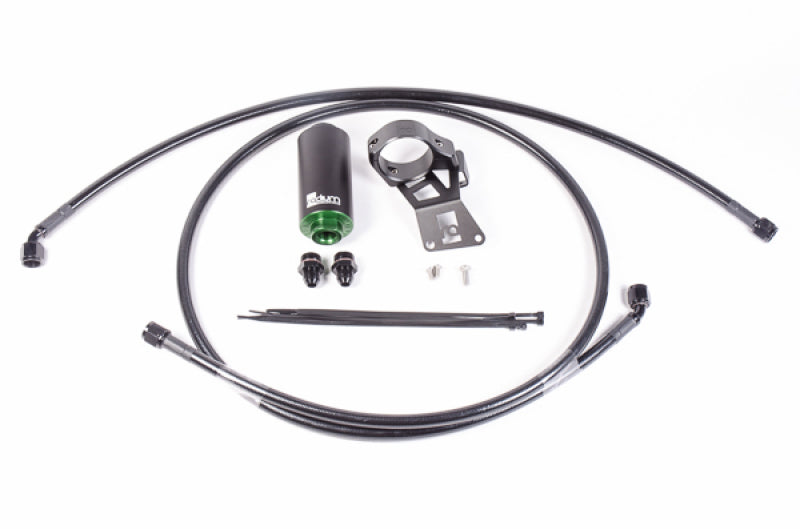 Radium Engineering Mitsubishi EVO X Fuel Hanger Feed Kit - Stainless Filter 20-0946-03