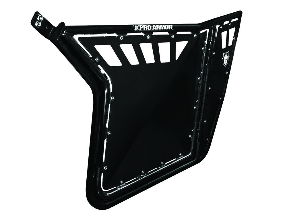 PRO ARMOR Doors W/Sheet Metal W/ Cut Outs Black P081205BL