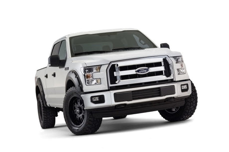 Bushwacker 15-17 Ford F-150 Styleside Pocket Style Flares 4pc 67.1/78.9/97.6in Bed - Black 20935-02