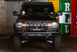 DV8 Offroad 21-22 Ford Bronco Factory Modular Front Bumper Bull Bar LBBR-04