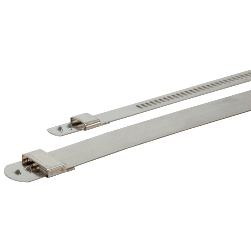DEI Stainless Steel Positive Locking Tie 1/2in (12mm) x 20in - 10 per pack 10213