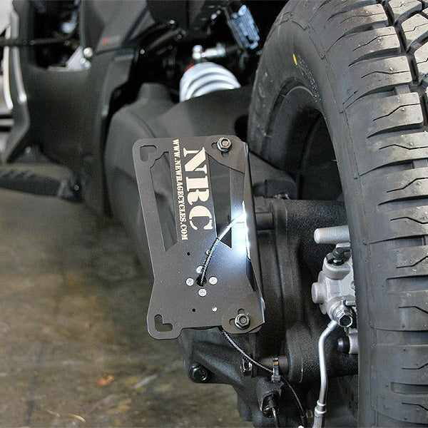 NEW RAGE CYCLESSide Mount License Plate CanRYKER-SIDE