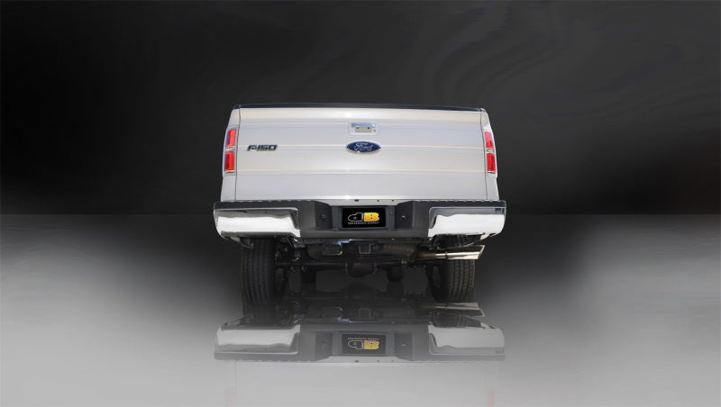 Corsa/dB 11-13 Ford F-150 EcoBoost 3.5L V6 Polished Sport Cat-Back Exhaust 24392