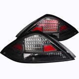 ANZO 2003-2005 Honda Accord LED Taillights Black 321029