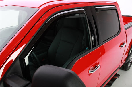 EGR 15+ Ford F150 Super Cab In-Channel Window Visors - Set of 4 (573471) 573471