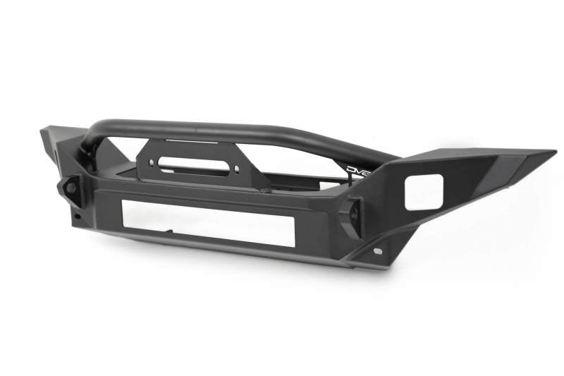 DV8 Offroad 18-23 Jeep Wrangler JL / 20-23 Jeep Gladiator JT FS-7 Mid-Width Winch Front Bumper FBJL-07