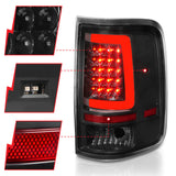ANZO 2004-2006 Ford F-150 LED Tail Lights w/ Light Bar Black Housing Clear Lens 311342