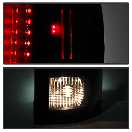 Spyder Chevy Silverado 07-13 LED Tail Lights Blk Smke ALT-YD-CS07-LED-BSM 5078032