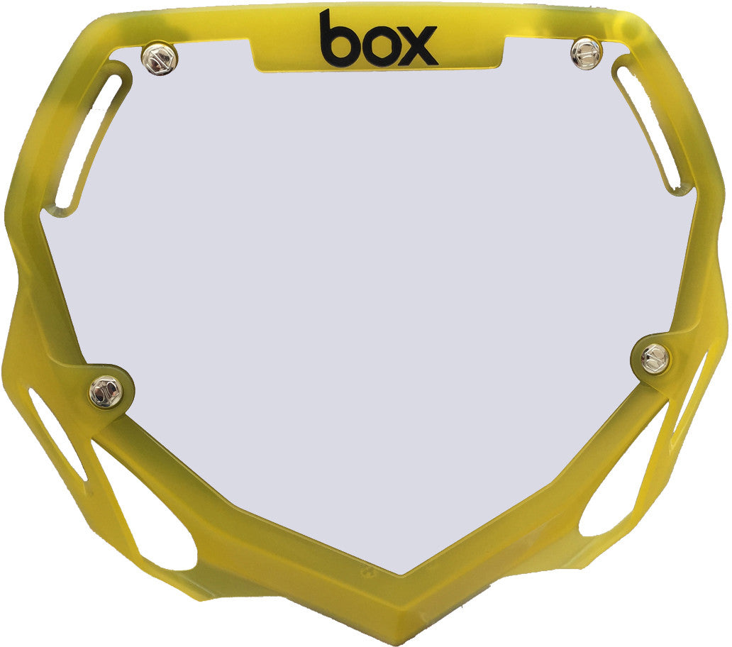 BOX Box Two Mini Plate Trans Ylw BX-NP2-TRASM-YL