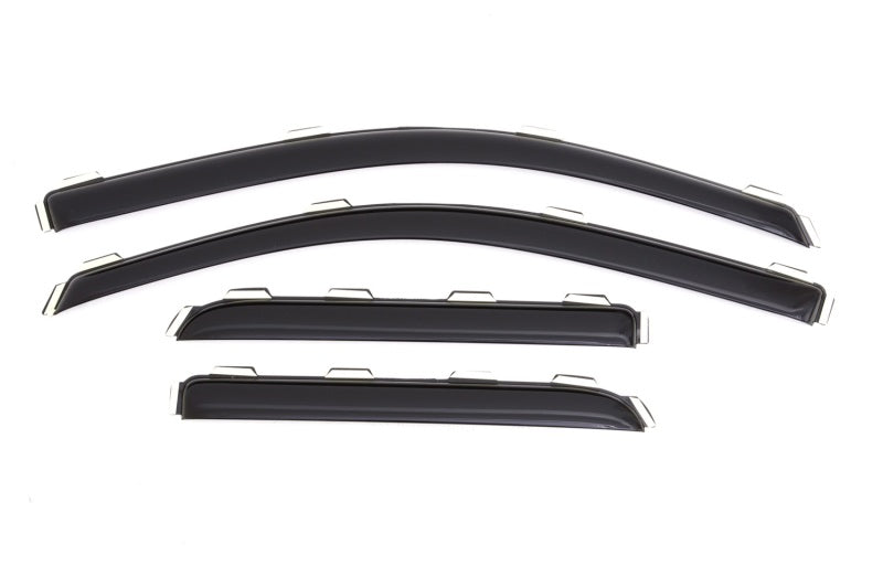 AVS 15-18 Chevy Silverado 2500 Ext. Cab Ventvisor Front & Rear Window Deflectors 4pc - Smoke 194528