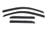 AVS 15-18 Chevy Silverado 2500 Ext. Cab Ventvisor Front & Rear Window Deflectors 4pc - Smoke 194528