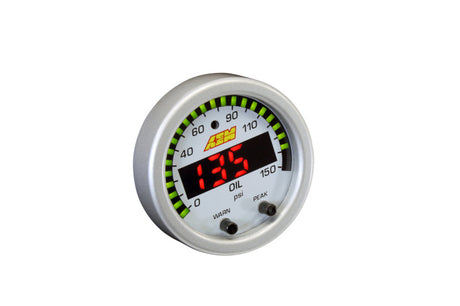 AEM X-Series 0-150 Oil Pressure Gauge Kit 30-0307
