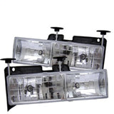 Spyder Chevy C/K Series 1500/2500 88-99/Chevy Tahoe 95-99Crystal Glass Headlights Chrm HD-YD-CCK88-C 5012388
