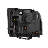 AlphaRex 05-07 Ford Super Duty/Excursion NOVA-Series LED Projector Headlights Alpha-Blk w/Activ Ligh 880318