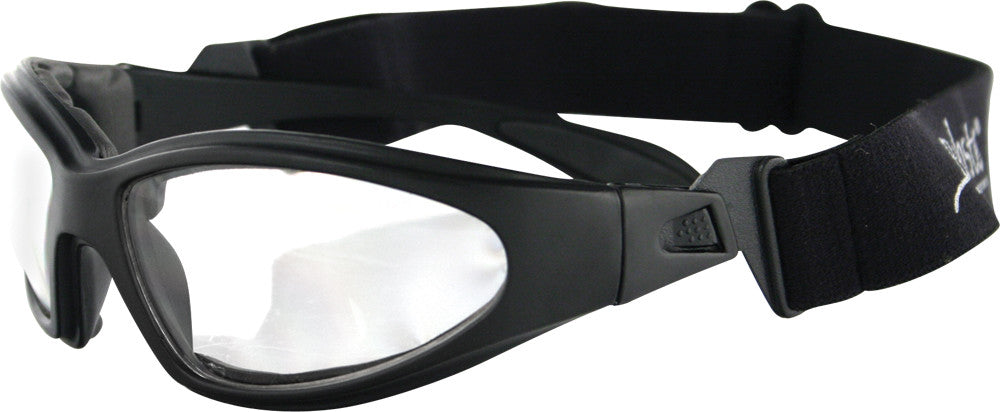 BOBSTER Gxr Sunglasses Black W/Clear Lens GXR001C