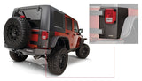 Bushwacker 07-18 Jeep Wrangler Trail Armor Rear Corners - Black 14010