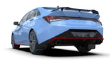 Rally Armor 2022 Hyundai Elantra N & N Line Black Mud Flap w/ Grey Logo MF79-UR-BLK-GRY