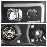 Spyder GMC Sierra 1500/2500/3500 07-13 V2 Projector Headlights- Black PRO-YD-GS07V2-LBDRL-BK 5083630