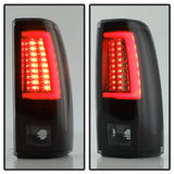 Spyder 03-06  Chevy Silverado (Does Not Fit Stepside) Version 2 LED Tail Lights - Black Smoke 5083272