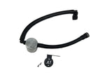 J&L 15-22 Ford Transit 150/250/350 3.5L EcoBoost Passenger Side Oil Separator 3.0 - Clear Anodiz 3025P-C