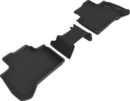 3D MAXpider 2018-2020 BMW X3 (G01)/X4 (G02) Kagu 2nd Row Floormats - Black L1BM09221509