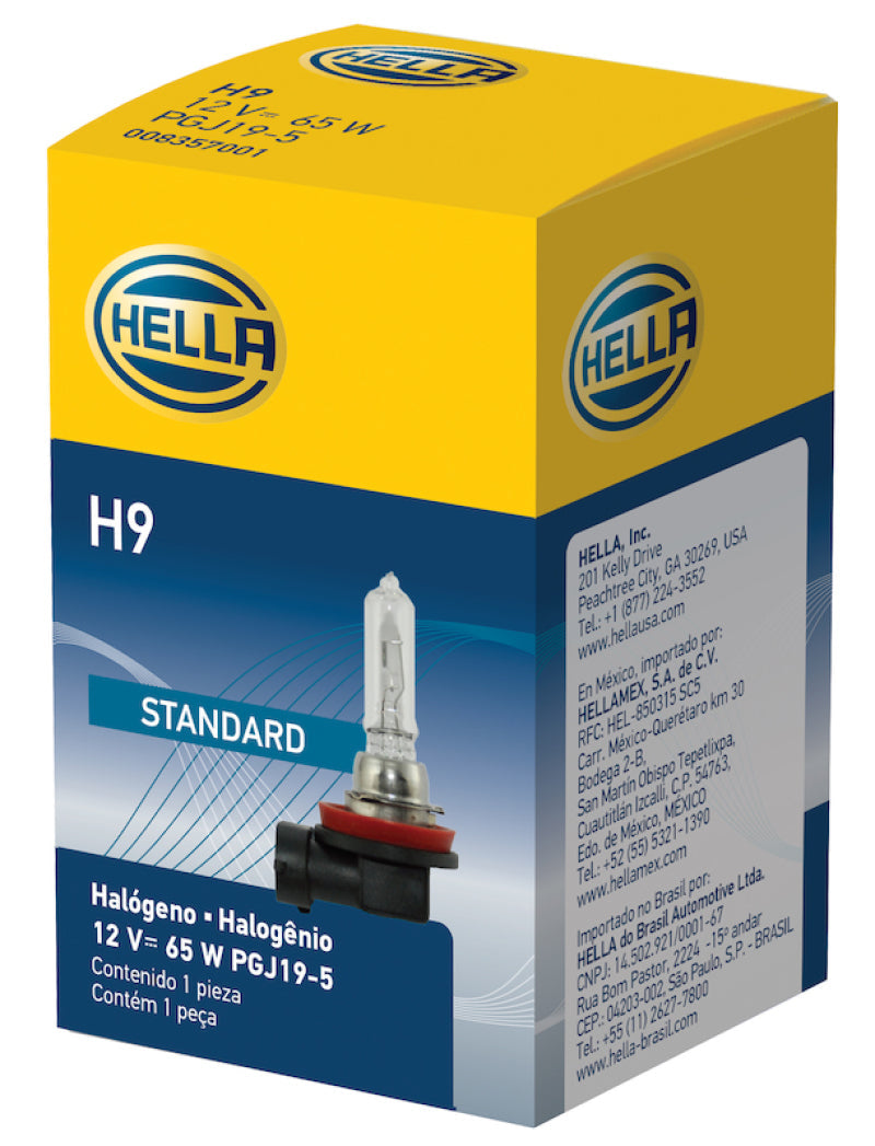 Hella Bulb H9 12V 65W PGJ19-5 T4 LAH9