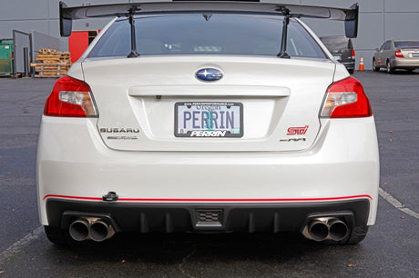 Perrin 15-19 Subaru WRX/STI Tow Hook Kit (Rear) - Black PSP-BDY-252BK