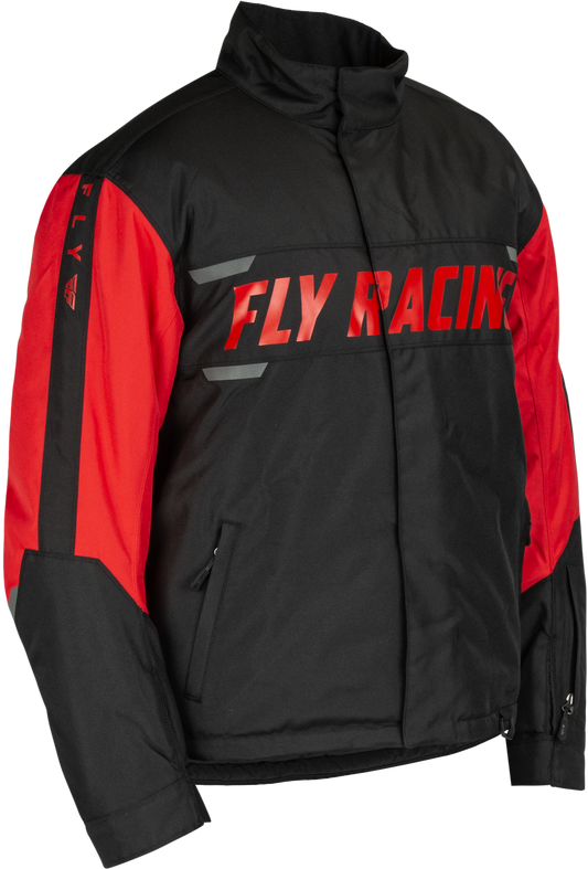 FLY RACING Outpost Jacket Black/Red 2x 470-55022X