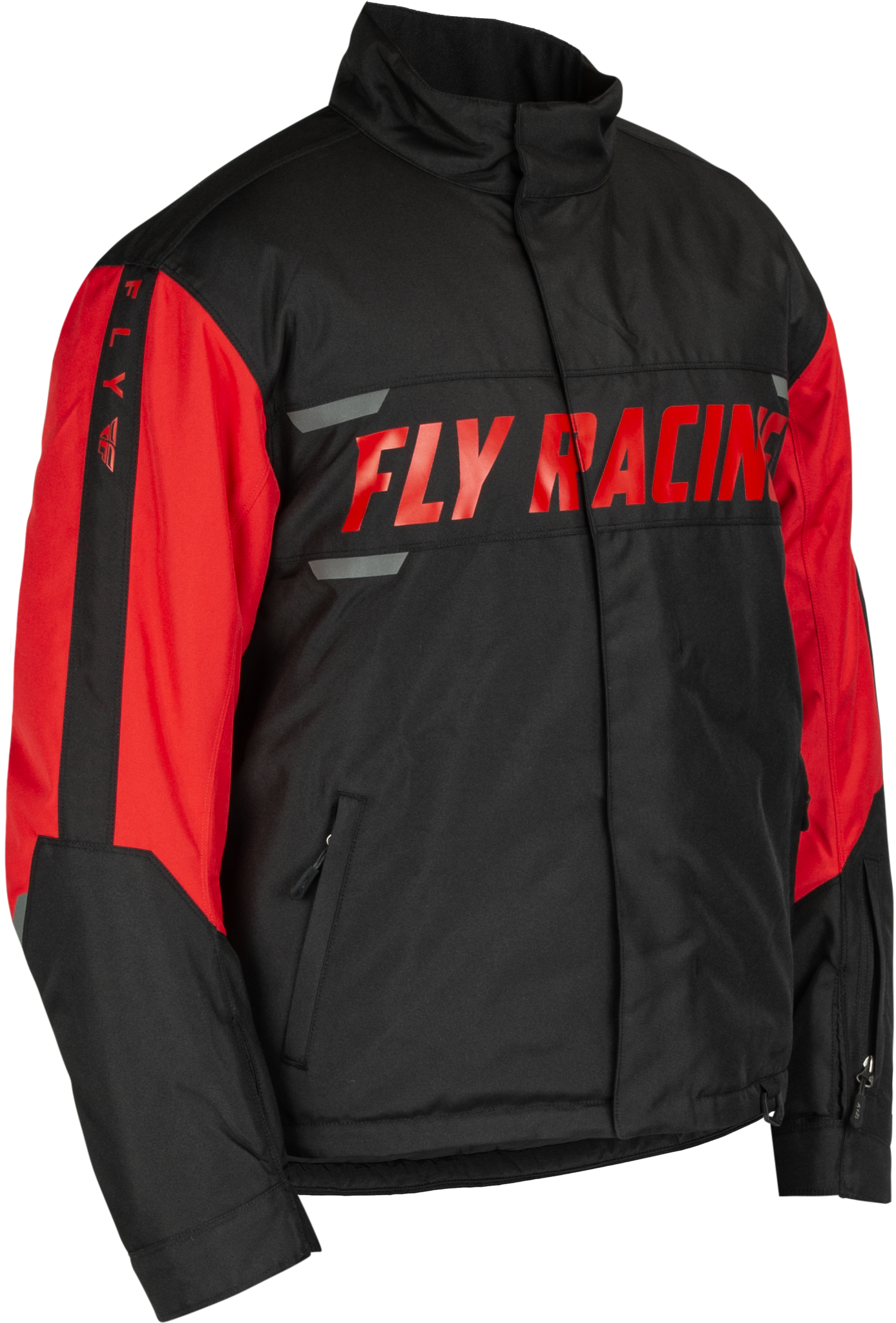 FLY RACING Outpost Jacket Black/Red Md 470-5502M