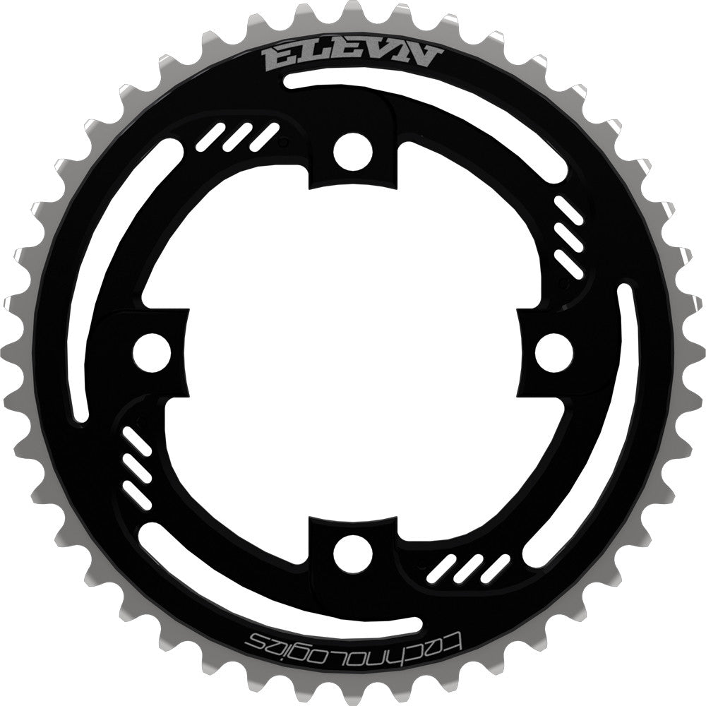 ELEVN 4-Bolt Chainring Black 39t ELCR439BKBK