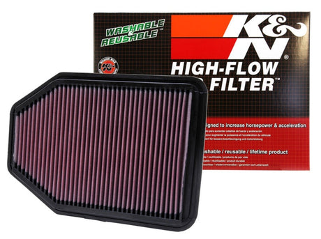K&N 07-10 Jeep Wrangler 3.8L V6 Drop In Air Filter 33-2364