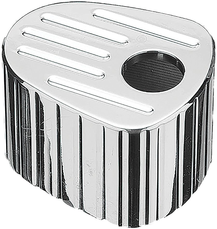 PREC. BILLET Ignition Cover Fluted (Chrome) TML-540-08UP-CHR