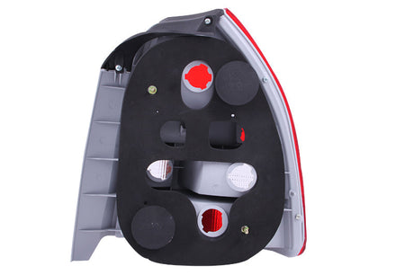 ANZO 1996-2000 Honda Civic Taillights Red/Clear 221135