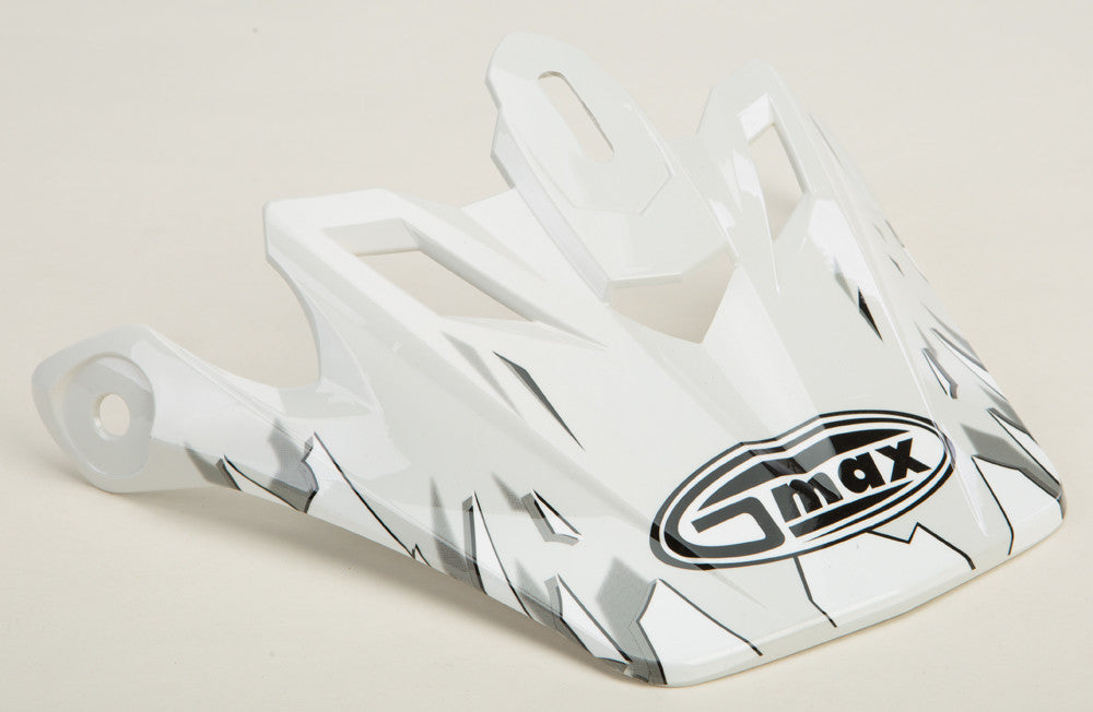 GMAX Gm-46y-1 Hot Rod Boy Visor White G980334