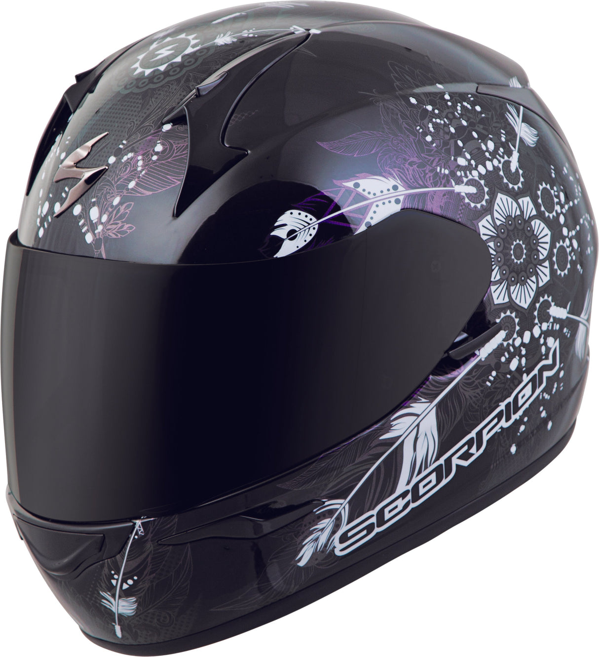 SCORPION EXO Exo-R320 Full-Face Helmet Dream Black Xl 32-0406